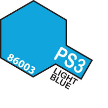 Tamiya PS-3 Light Blue Polycarbanate Spray Paint 100ml #86003