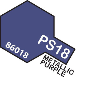 Tamiya PS-18 Metalic Purple Polycarbanate Spray Paint 100ml