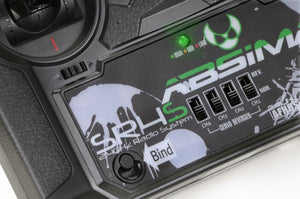ABSIMA 4-Channel Stick Radio "SR4S" 2.4GHz incl. Receiver #AB2000022