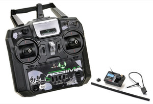 ABSIMA 4-Channel Stick Radio "SR4S" 2.4GHz incl. Receiver #AB2000022