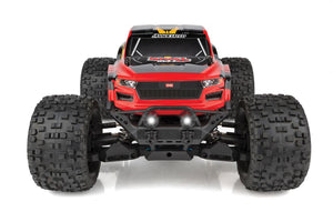 TEAM ASSOCIATED RIVAL MT10 Brushless RTR V2, red (Requires battery & charger) #ASS20518