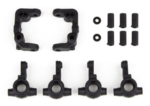 RC10B6.4 -1mm Scrub Caster and Steering Blocks #91901