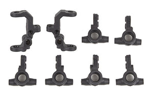 RC10B7 FT Caster and Steering Blocks, carbon #ASS92415