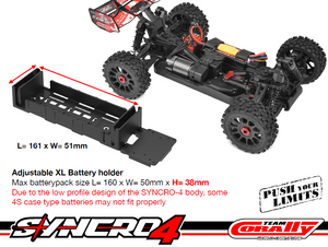 Team Corally - SYNCRO-4 - RTR - Blue - Brushless Power 3-4S - No Battery - No Charger #C-00287-B