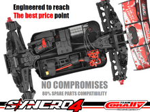 Team Corally - SYNCRO-4 - RTR - Orange - Brushless Power 3- 4S - No Battery - No Charger #C-00287-O