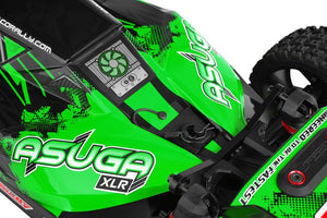 Team Corally - ASUGA XLR 6S - RTR - Green Brushless Power 6S - No Battery - No Charger #C-00288-G