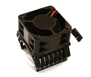 36mm Motor Heatsink+40x40mm Cooling Fan 16k rpm for Most 1/10 On-Road & Off-Road #C28597