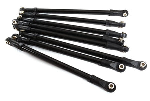 INTEGY 8-Piece Suspension Linkage Set for 1/10 Scale Custom Crawlers (120, 128 & 135mm) #C29459