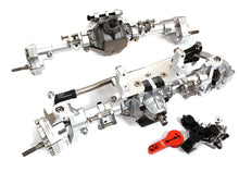 Reversible Rotation F&R Axle Assembly w/ Internals for 1/10 SCX10 II & SCX10 III #C31212SILVER