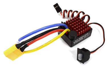 Brush Type ESC 60A Waterproof 2-3S for RC Car #C32619