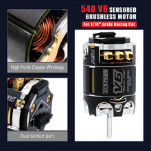 Rocket-RC V6 Stock SPEC 21.5T Sensored Brushless Motor C33554