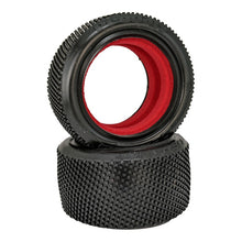 DERACING Prodigy 2.2 Buggy Rear Tires / D40 Compound / With Inserts #DER-PRR-D40