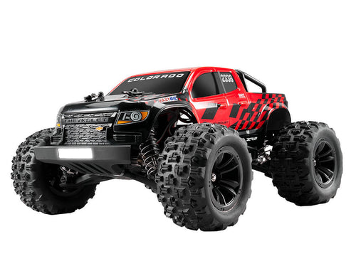 EAZY RC 1/18 CHEVROLET COLORADO BRUSHLESS RTR - RED #EZ11841RD