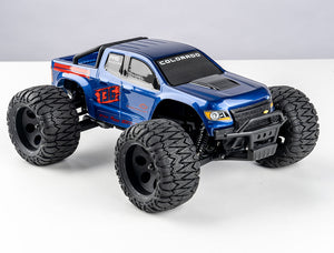 FMS FCX24 1/24TH CHEVROLET COLARADO TRUCK RTR - BLUE #FMS12421BDRTRBU