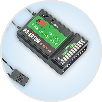 FLYSKY IA10B Receiver to suit FS-i10 radio #FS-IA10