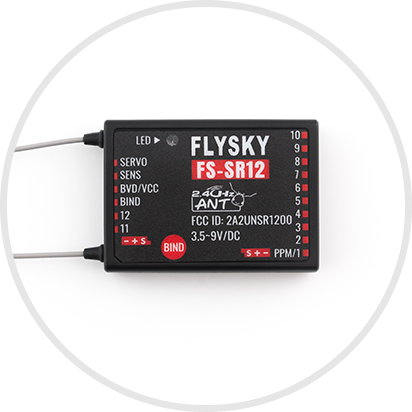 Flysky SR12 Receiver ANT Protocol 12 Channel #FS-SR12