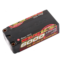 Gens Ace 2S Redline 2.0 6000mAh 140C 7.6V Hardcase Lipo Battery (5.0mm Bullet) #GEA60002S14D