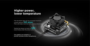 Hobbywing XeRun XR10 Stock Spec G2 100A ESC #HW30112402