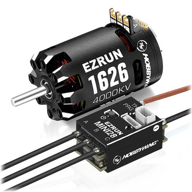 HOBBYWING COMBO EZRUN MINI28 ESC/1626SD 4000KV DRIFT MOTOR #HW38010605