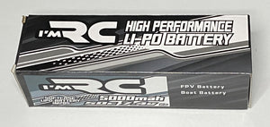 iM RC 5000MAH 50C 7.4V 2S SOFTCASE LIPO BATTERY #IM205
