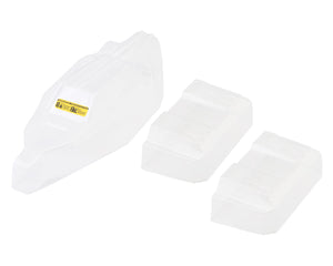 JConcepts RC10 B7/B7D "S2" Body w/Turf Wing (Clear) #JCO0615