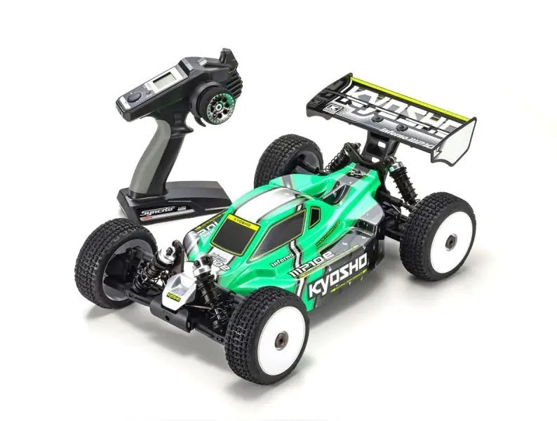 Kyosho 1/8 Inferno MP10e (Green) 4WD Electric Racing Buggy Readyset #KYO-34113T1