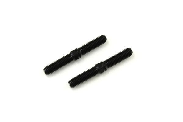 Kyosho Hard Upper Adjust Rod (Steel/Rear/2pcs) #KYOIF287
