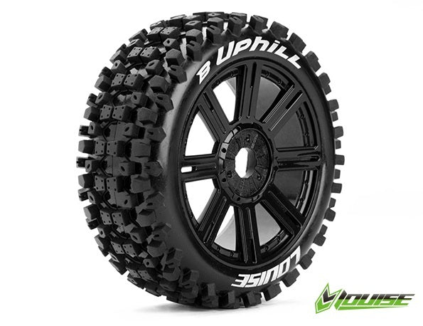 LOUISE B-Uphill 1/8th Buggy Tyre BLK/spoke #LT3271B