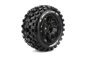 LOUISE X-MCROSS Rim & Tyre X-MAXX 24mm hex #LT3352B