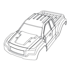 MJX 16209 Body shell #MJXS-1601D