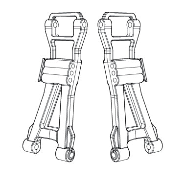 MJX Rear Lower Suspension Arms [16250]