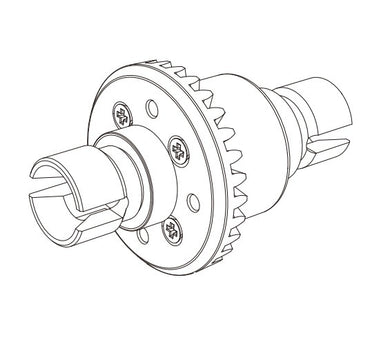 MJX Complete Metal Diff #MJX-16420G