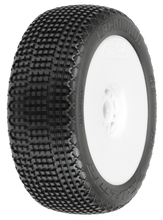 PROLINE LOCKDOWN X2 MED 1-8TH BUGGY MOUNTED TIRE - 2PCS - PR9051-032 #PR9051-032