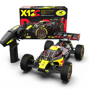 RLAARLO X12S RC Monster Truck: 1/12 Brushless Electric 4WD High-Speed Drift Off-Road Car #RLAARLO X12S