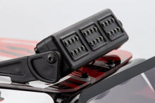 Rovan Black Steel GT Sand Rail Baja Roll Cage w/ Painted Red Panels, LED Light Bar & Spare Tyre Mount #8523111