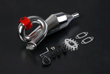 Rovan Chrome Silenced Exhaust w/ Red Metal Mounted Clamp #855621
