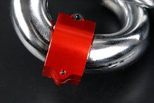 Rovan Chrome Silenced Exhaust w/ Red Metal Mounted Clamp #855621