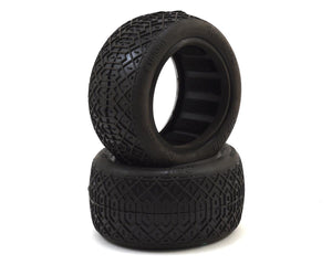 Raw Speed Rip Tide Buggy Rear Tire - Clay with Black Insert #RS100301CB