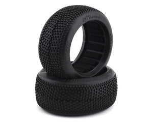 RAW SPEED VILLAIN 1/8 BUGGY TIRE - SOFT WITH BLACK INSERT #RS180105SB