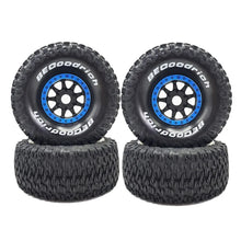 4Pcs 1/7 1/8 Desert Short Course Truck Tire OD 135mm 17mm Wheel Hex for ARRMA Mojave TRXS UDR #UDRMOJ4PCSWH