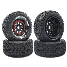 4Pcs 1/7 1/8 Desert Short Course Truck Tire OD 135mm 17mm Wheel Hex for ARRMA Mojave TRXS UDR #UDRMOJ4PCSWH