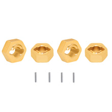 MAVERICK MICROBE/LOSI 1/24 Micro-B Wltoys 244016 3mm Brass Wheel Hex Hub Adapter Hexes With Pins #3MMHEX
