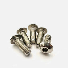 4/40 US Coarse Thread 304 stainless steel Allen Hex Hexagon Socket Button Head Screw Bolt #4-40X1/2(10PCS)
