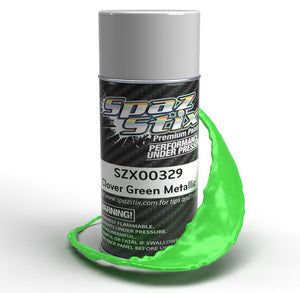 SPAZSTIX Clover Green Metallic Aerosol Paint, 3.5oz Can #SZX00329