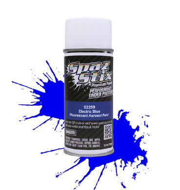 Electric Blue Fluorescent Aerosol Paint 3.5oz #SZX02259