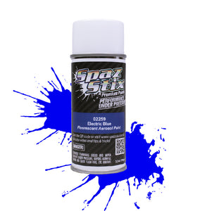Electric Blue Fluorescent Aerosol Paint 3.5oz #SZX02259