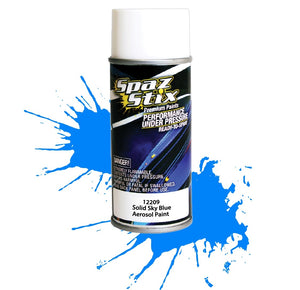 SPAZSTIX Solid Sky Blue Aerosol Paint 3.5oz #SZX12209