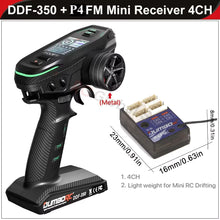 DUMBORC DDF-350 10CH 10 Channel Transmitter with Receiver P6DC 2.4G Digital Radio Remote Controller Metal Handle #M2 RC P6DC