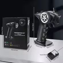 TX4 2.4GHz 4CH Radio System Transmitter Controller Remote Control w/ Receiver For RC Car Boat #TX4