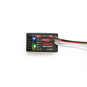 Simulation Light Controller 12 LED System Kit for 1/10 1/8 RC Car Truck BUGGY  #12LEDCONTROLKIT